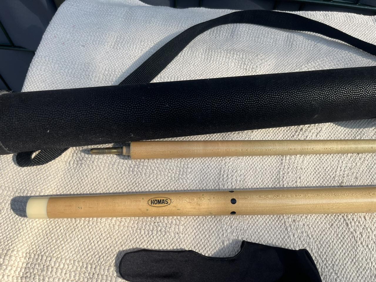 Biljartkeu Homas met Laperti koker