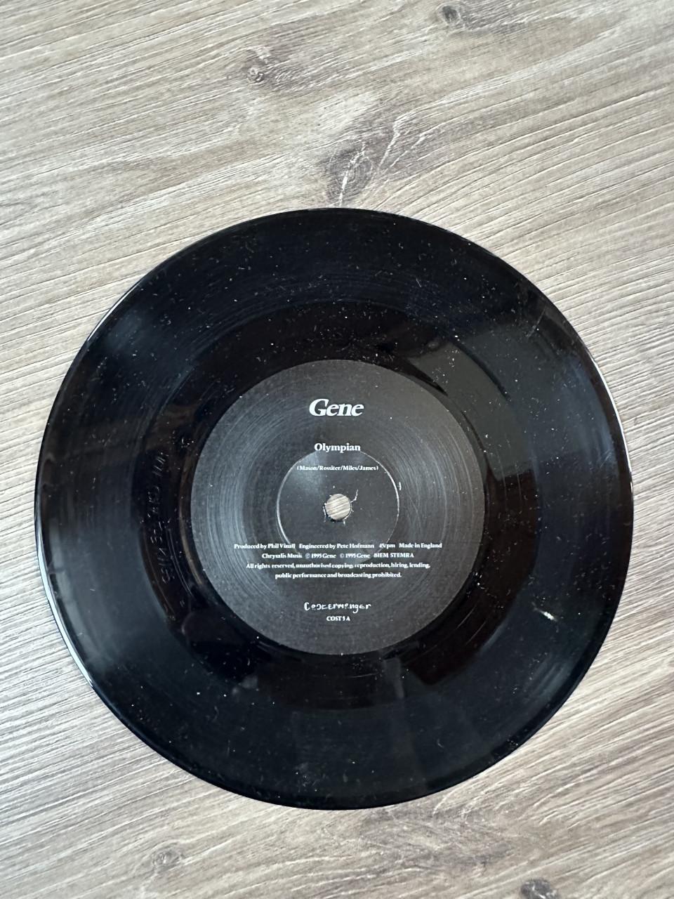 Gene - Olympian vinyl Limited Edition