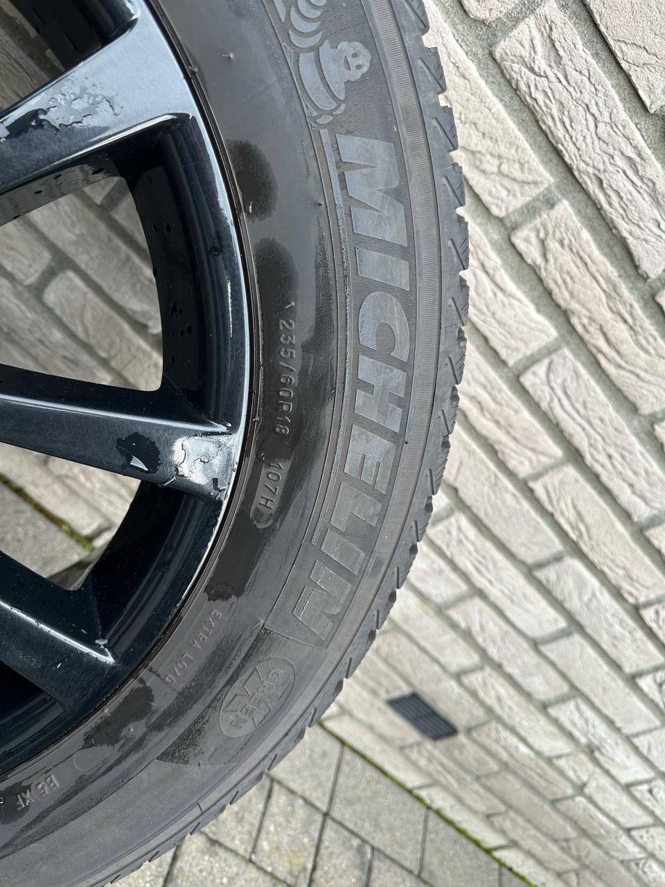 Wintervelgen met winterbanden Mercedes GLC