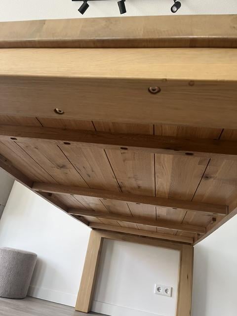 Eiken eettafel