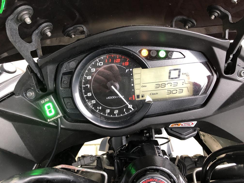 Kawasaki Z1000SX uit 2013 met 37dkm, nette staat, diverse extra's €6295,-