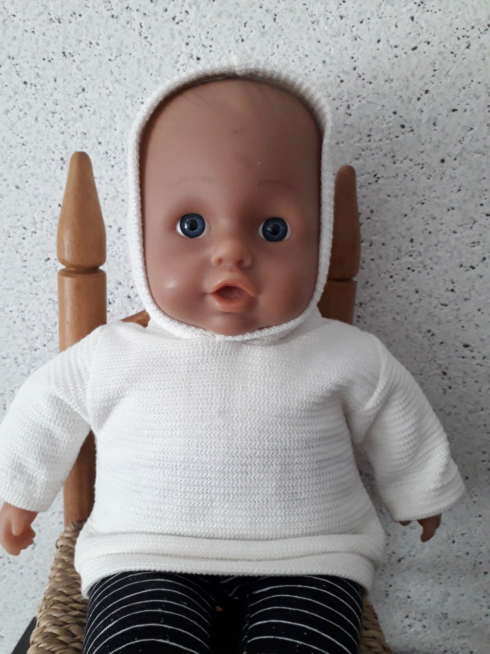 Popje met kleertjes 31 cm