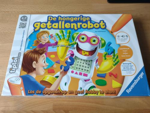 Tiptoi spel de hongerige getallenrobot
