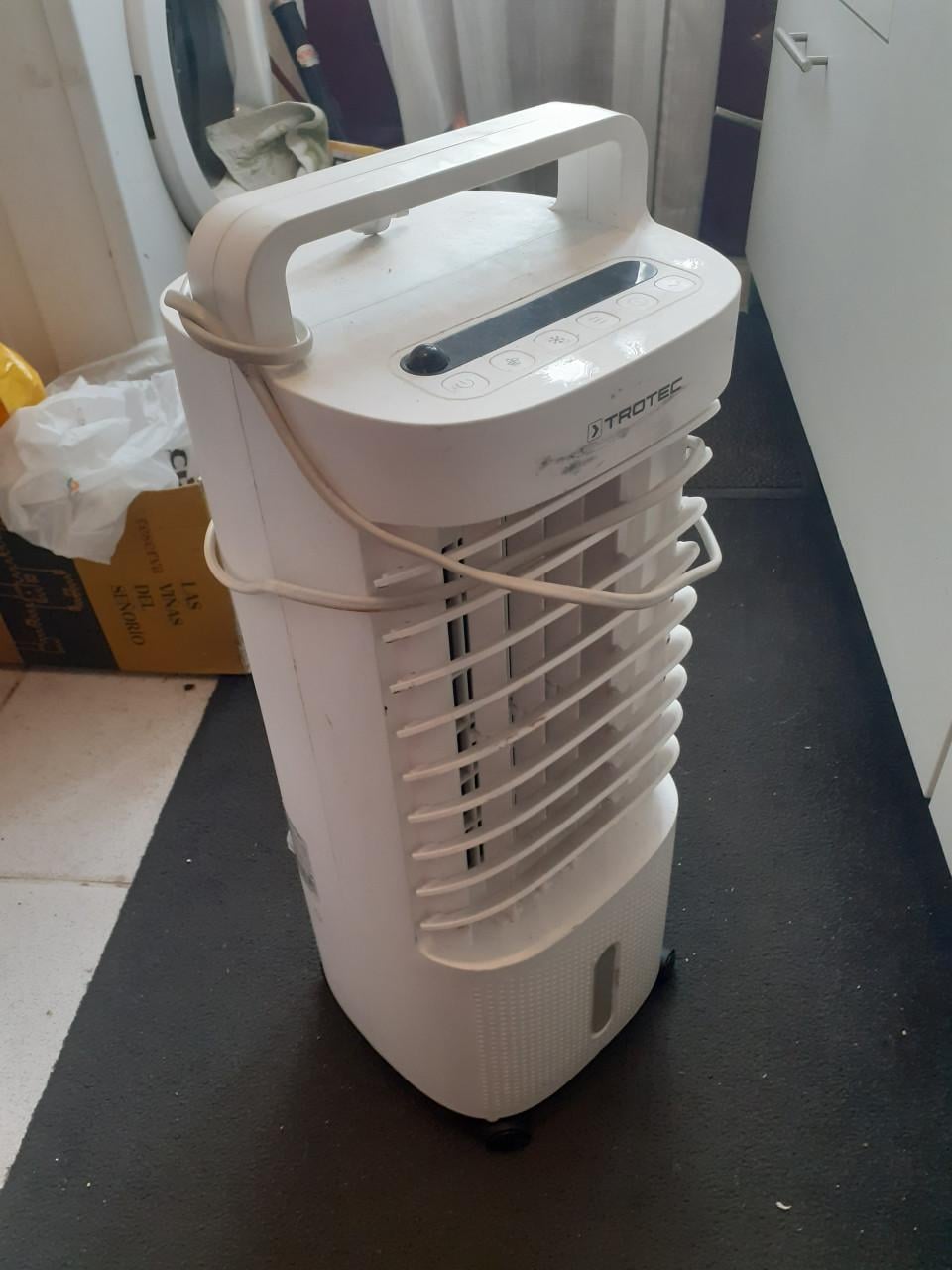 5 x VENTILATOR - Vintage verchroomd! & Rechte & Vierkante Ventilator