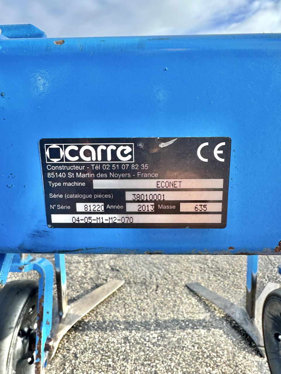 Carré Econet Schoffelmachine 4x75
