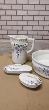 Oud Hollands lampet stel