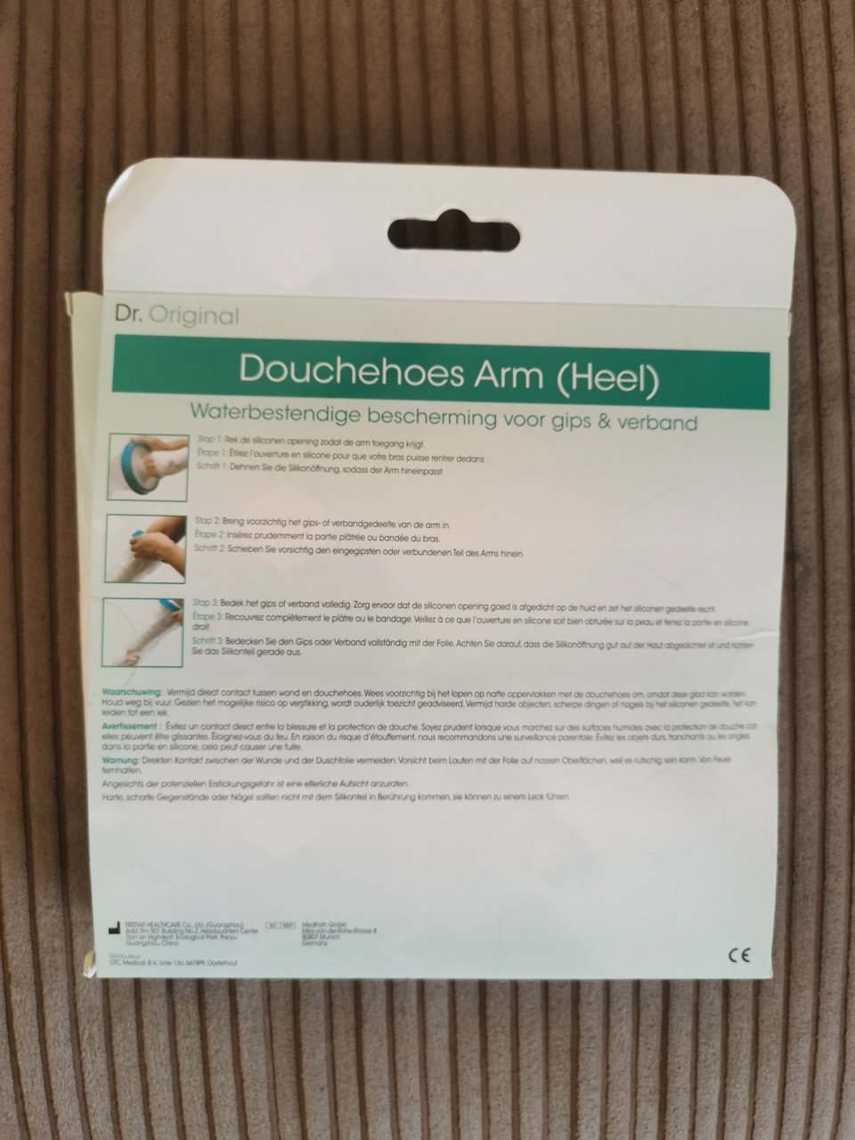 Douchehoes Arm