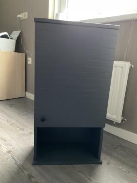 Kastje voor badkamer of toilet