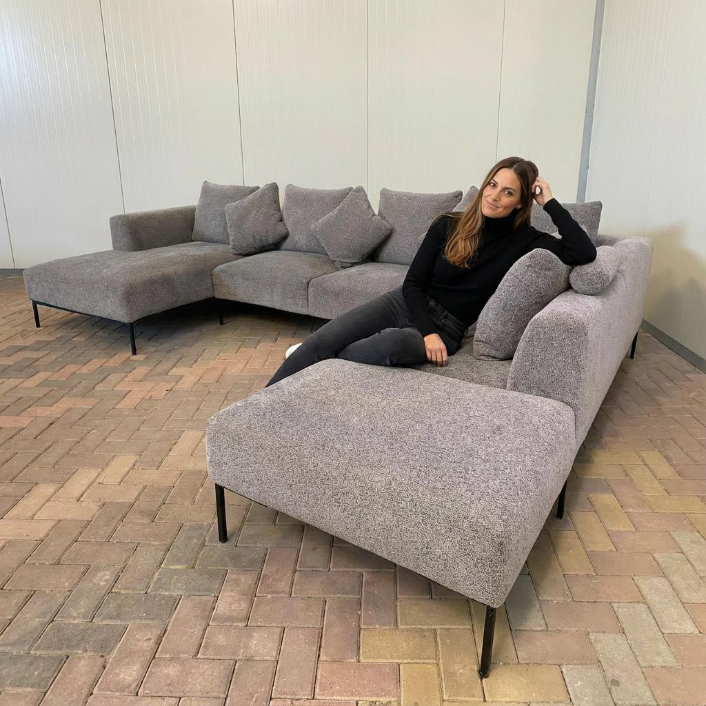 Montèl Sava Grote U-Bank-Extra Ruime Lounge-Premium Nederlands Design