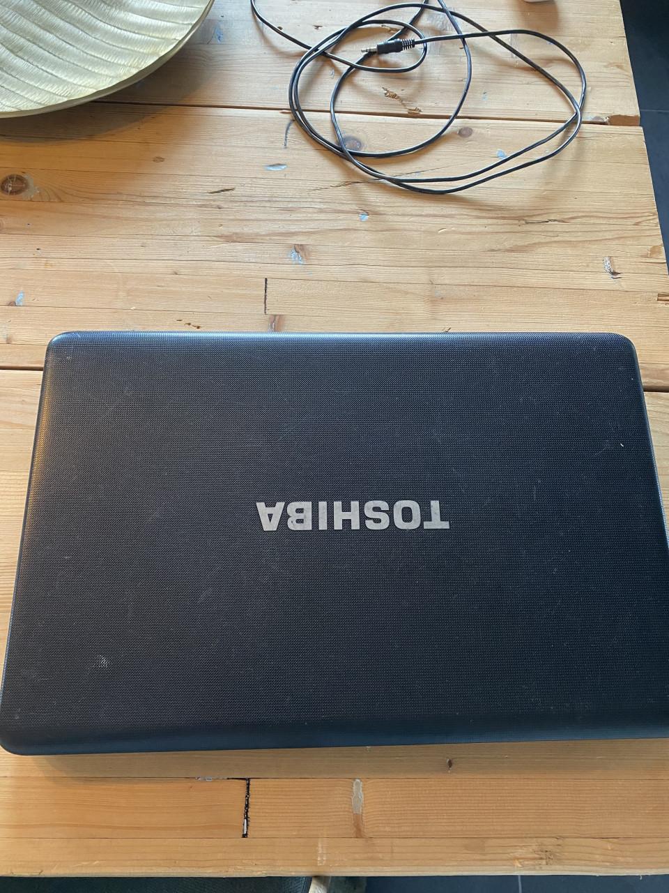 Oude Toshiba laptop