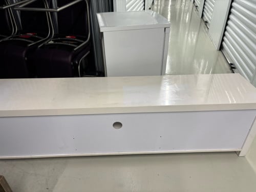 Salontafel - tv meubel - hoogglans wit