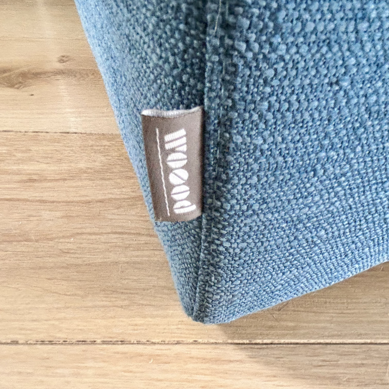 Fauteuil, kleur blauw, stoffen bekleding