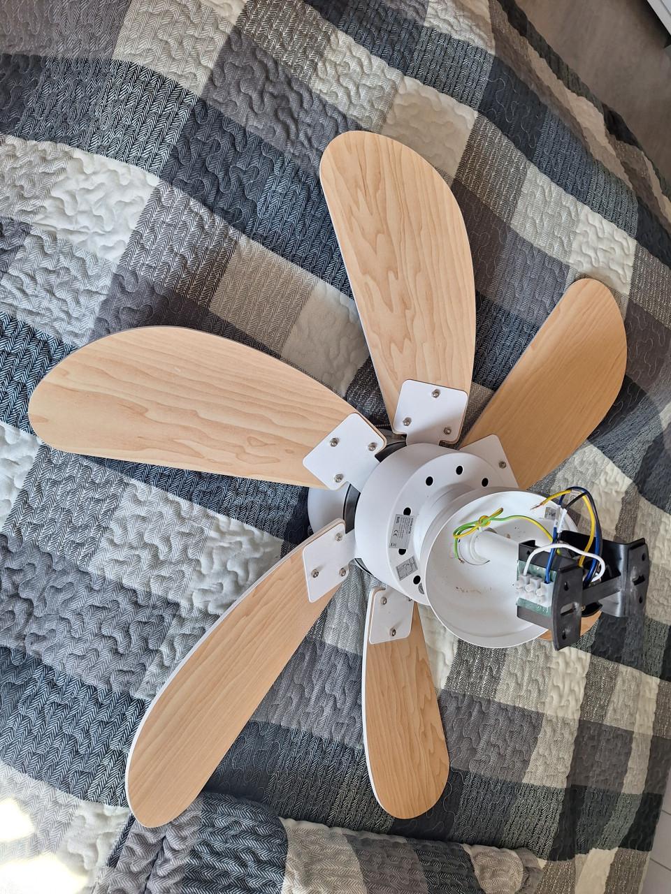 Plafondventilator met Lamp