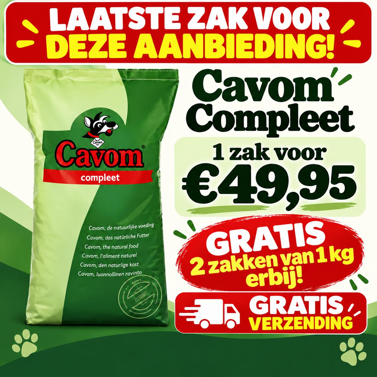 Hondenbrokken cavom