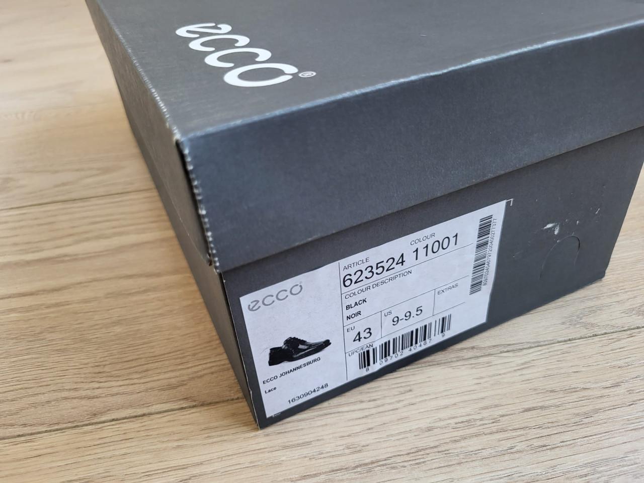 Nieuwe Ecco herenschoenen 'Johannesburg' met Gore-tex' maat 43