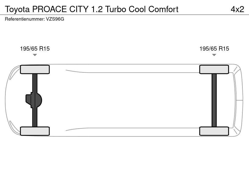 Toyota Proace city 1.2 turbo cool comfort