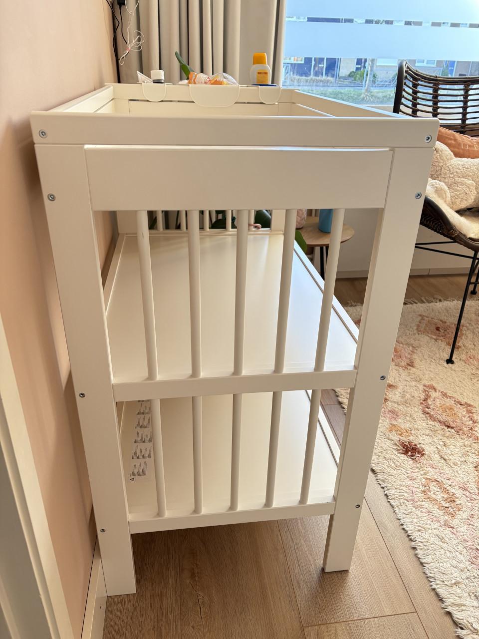 Ikea Commode Gulliver Wit met toebehoren