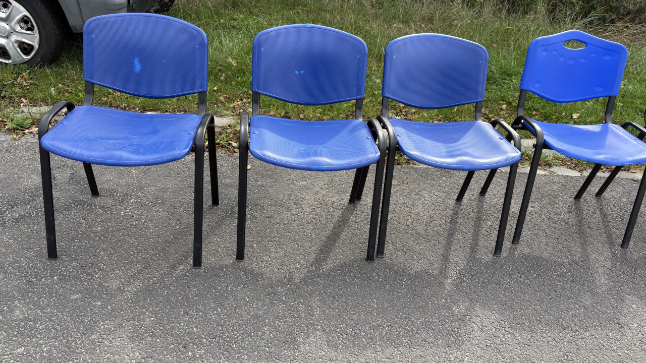 Opstabelbare stoelen kantinestoelen