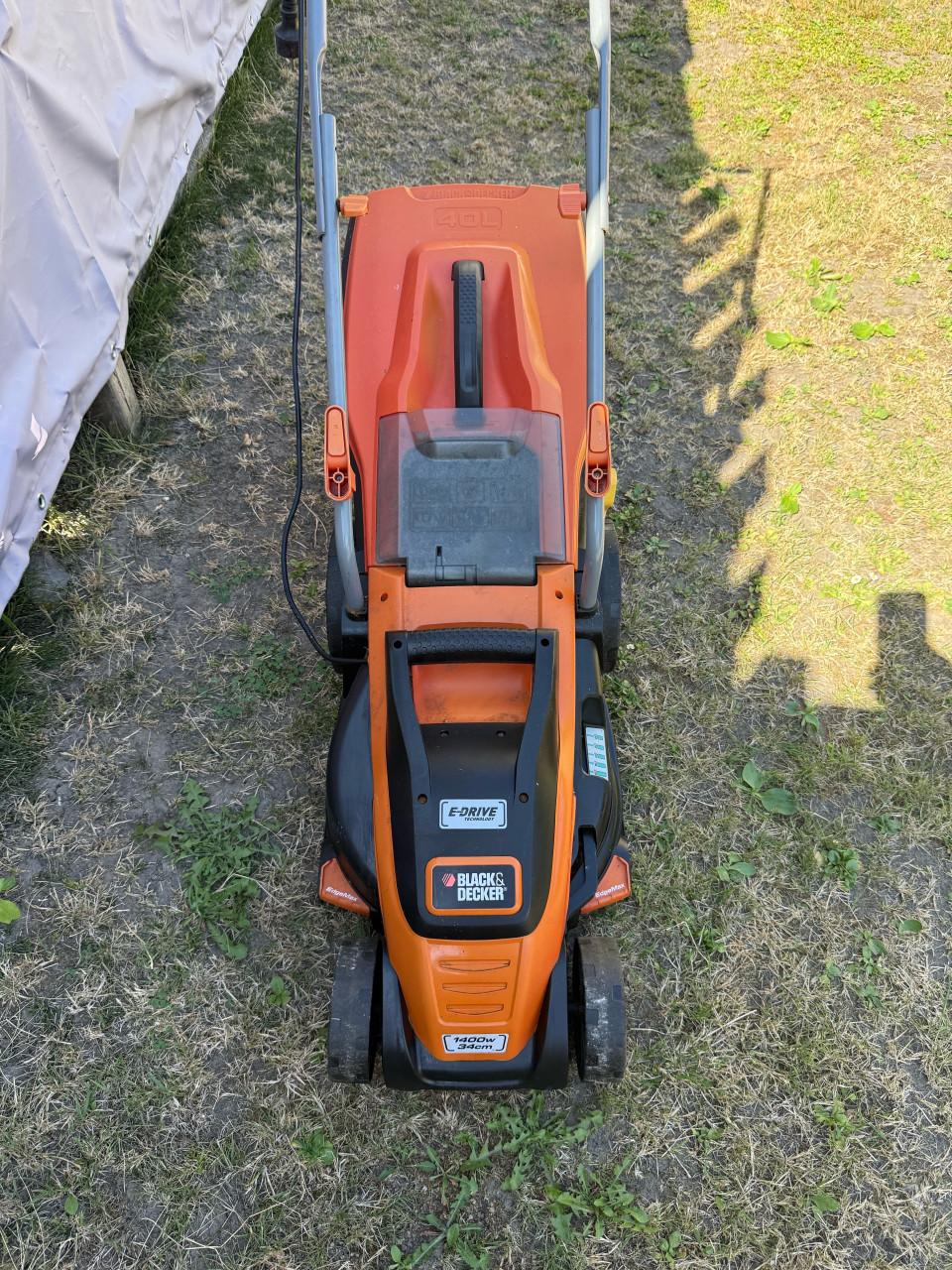 Black & Decker grasmaaier 1400W 34cm