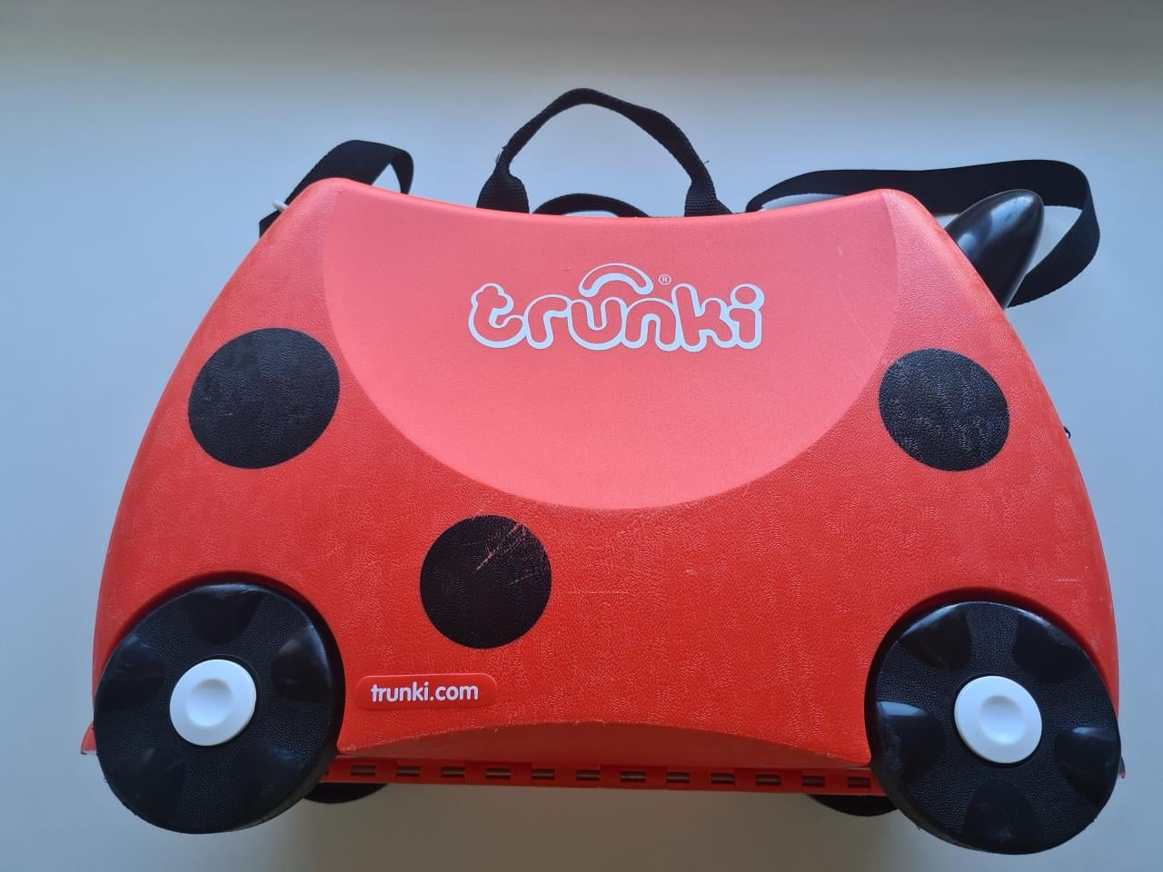 Trunki Kinderkoffer Lieveheersbeestje - Rood