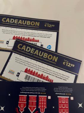 2x cadeaubon hollands huisje postcodeloterij