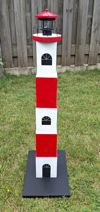 Vuurtoren met Werkend Bovenlicht