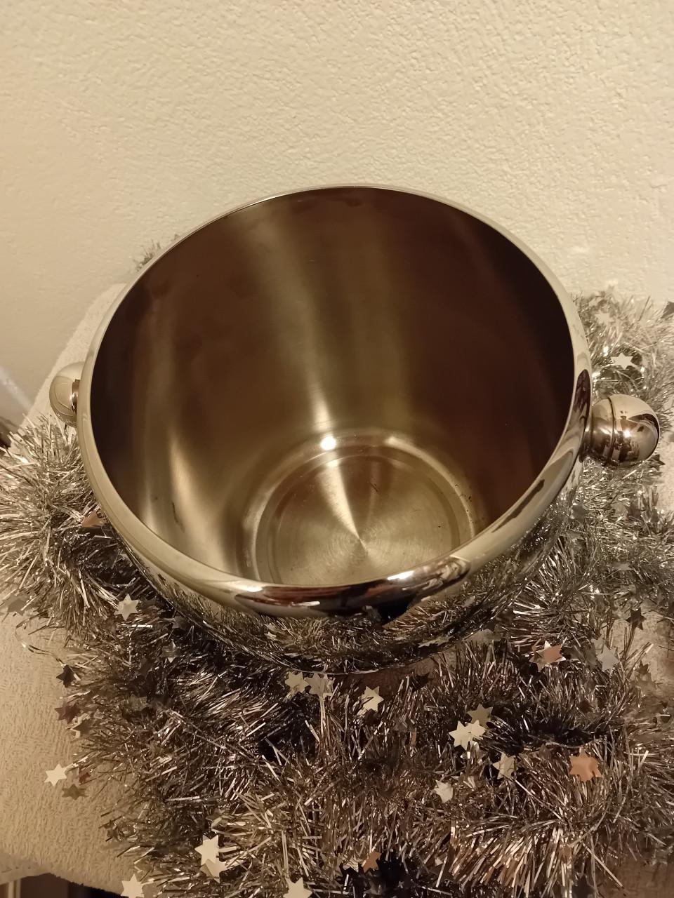 Cocktail glazen en champagnekoeler