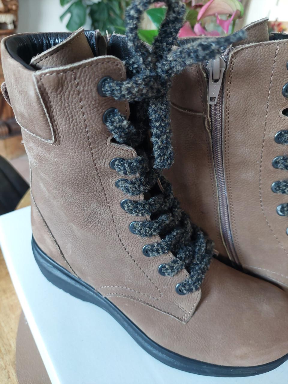 Nieuwe Xsensible damesboots mt 38 G cognac