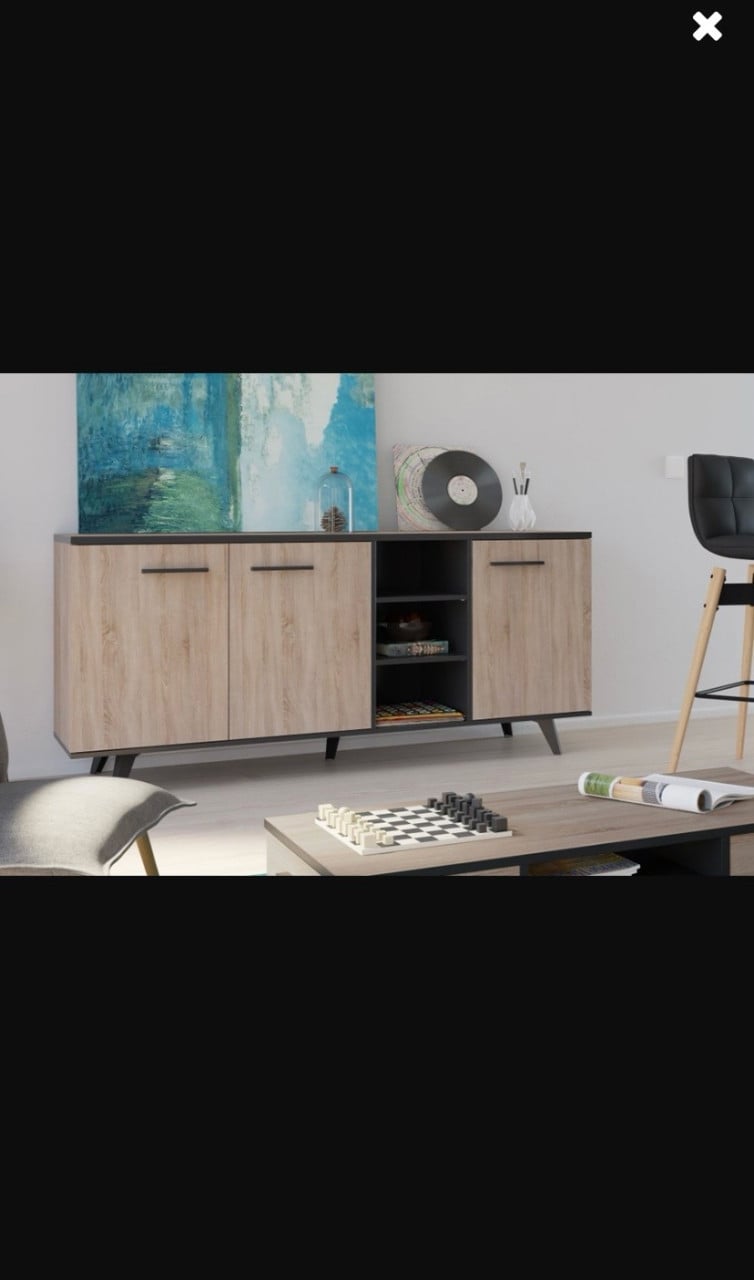 Industriële woonkamer set