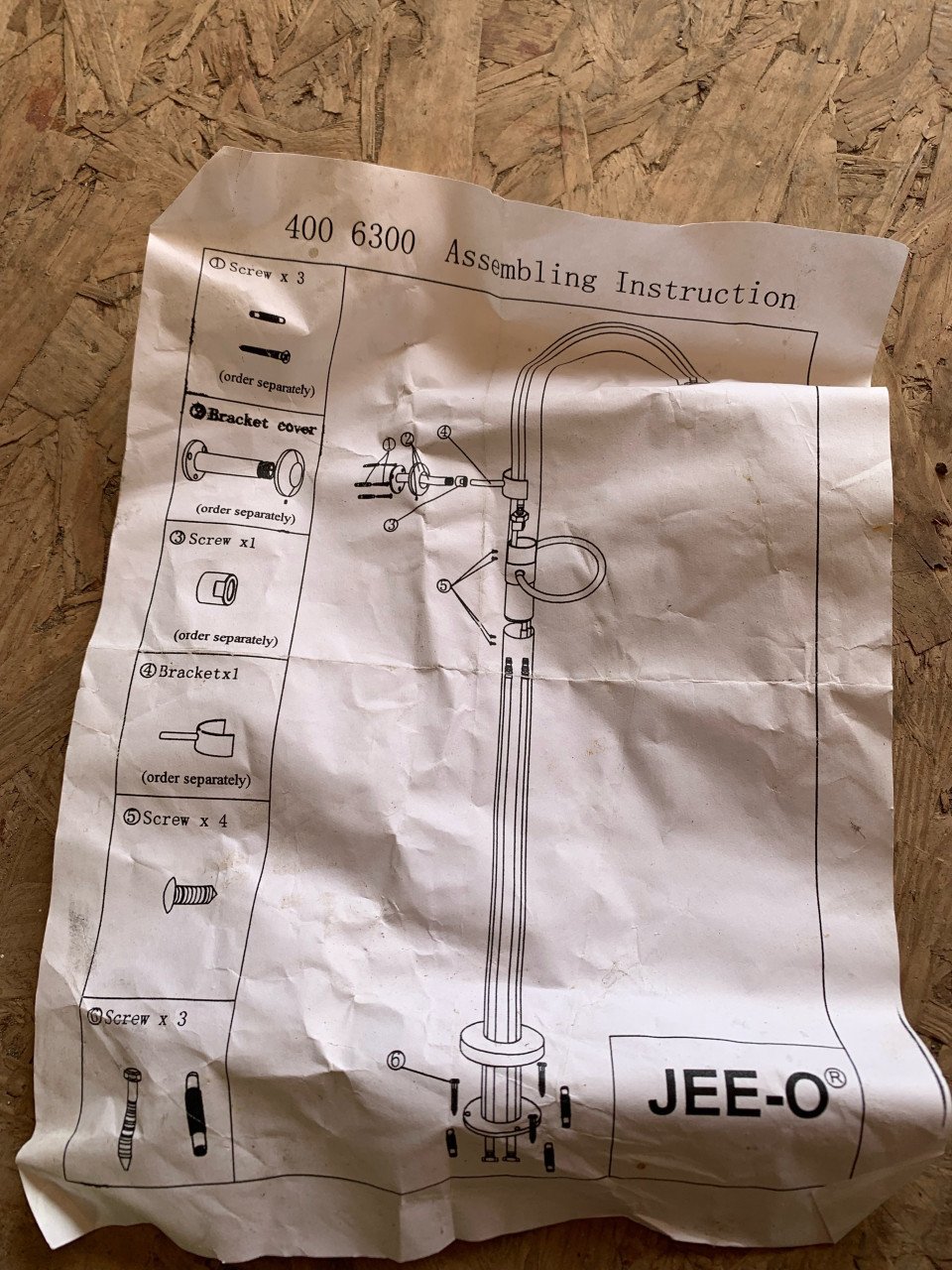 Buiten douche rvs nieuw