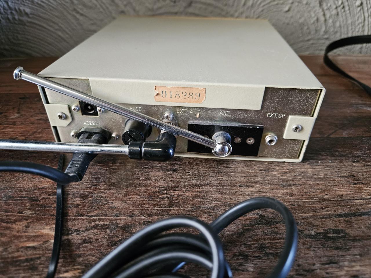 Vintage RA-MA Model B Scanner Radio werkend