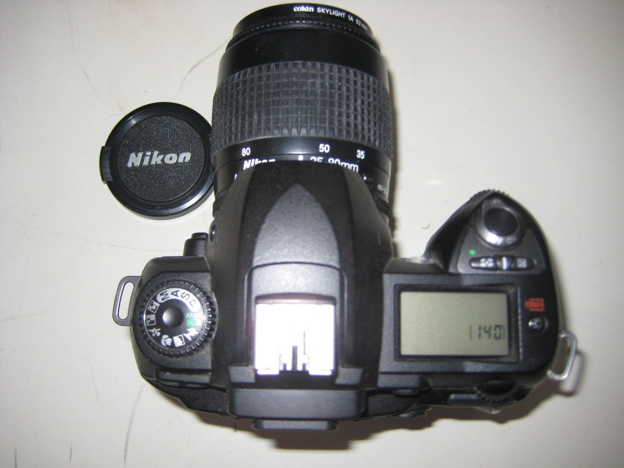 Nikon 70s met lens