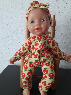 Poppenkleertjes babypop 30/32 cm