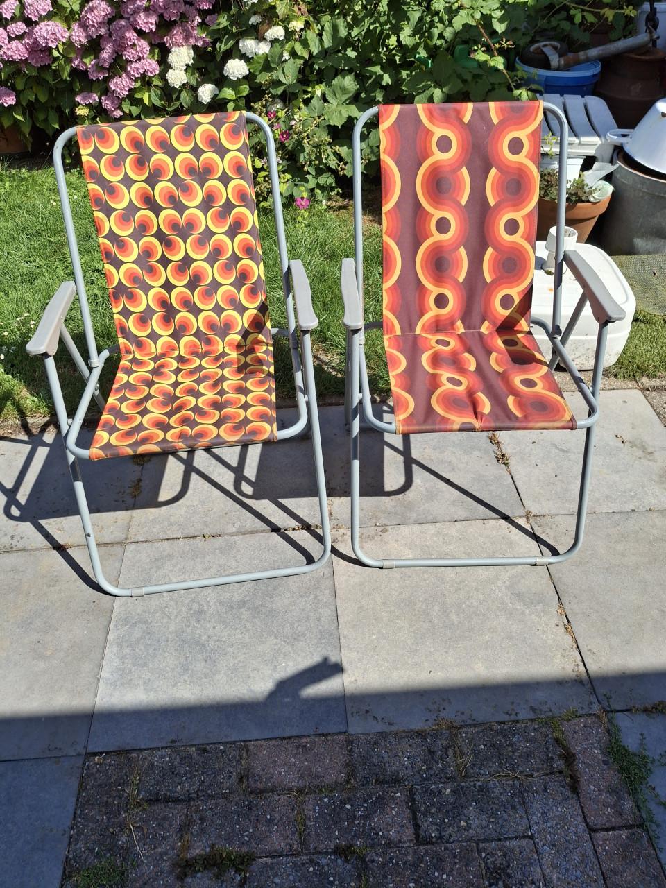 Camping stoelen .