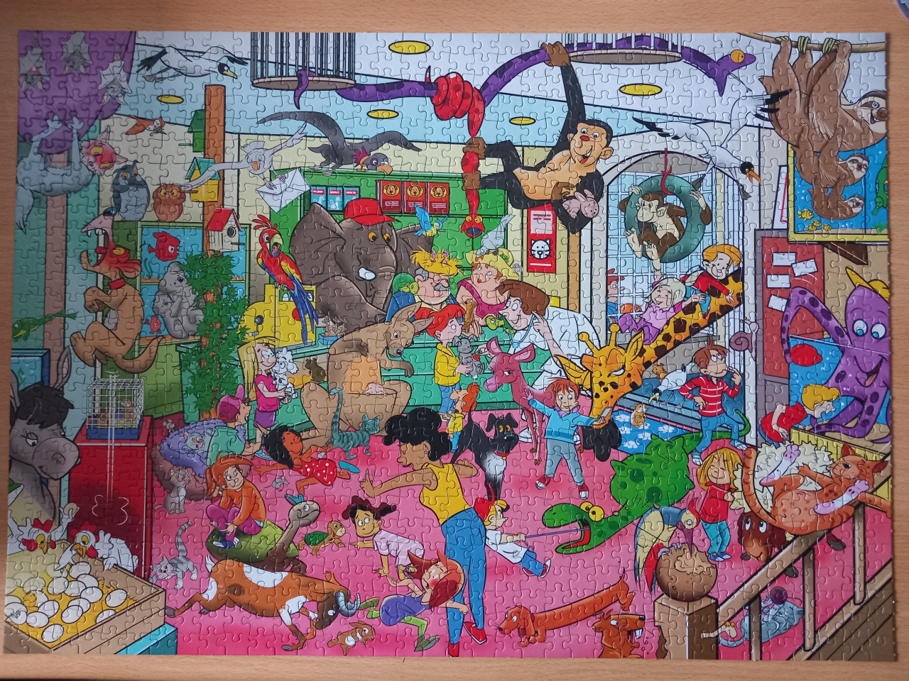 Puzzel Wacky World