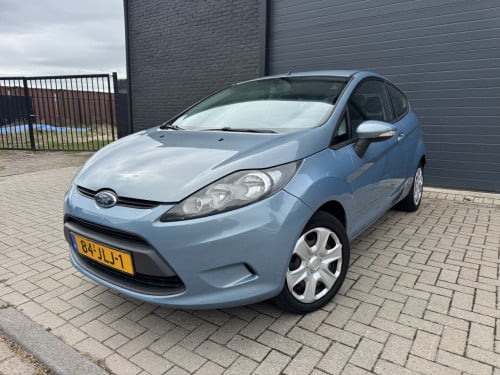 Ford Fiesta 1.25 44KW Limited 3DRS 2009 Blauw Airco Apk Nap