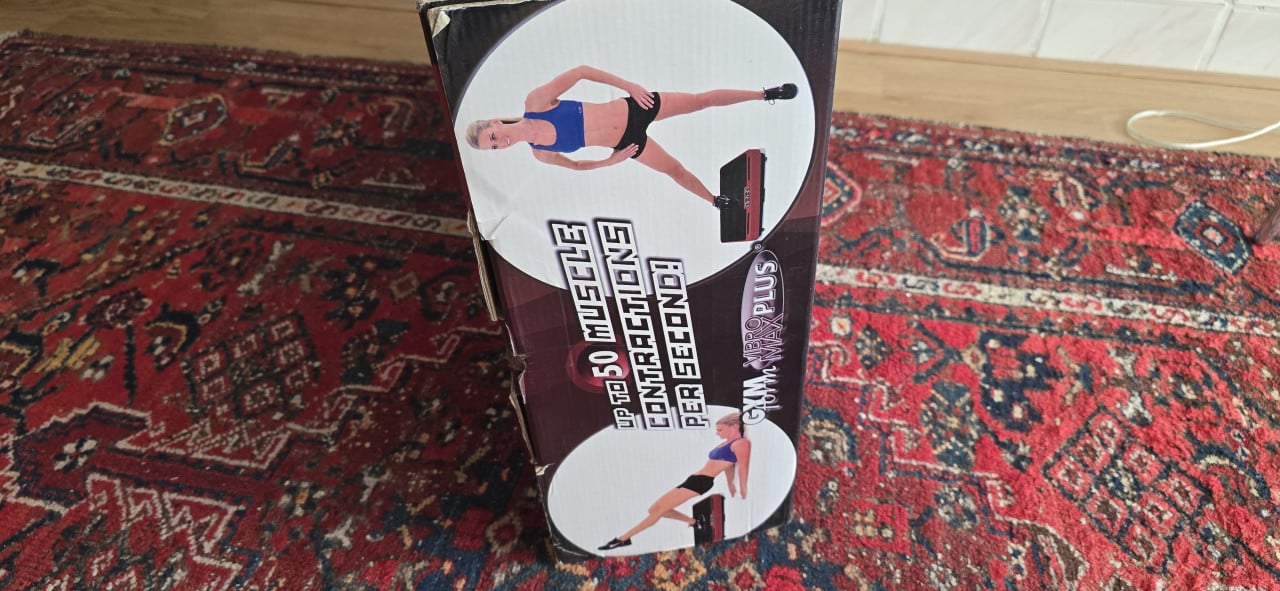 VIBRO MAX PLUS FITNESS SPLINTERNIEUW IN ONGEOPENDE DOOS ZIE FOTO'S