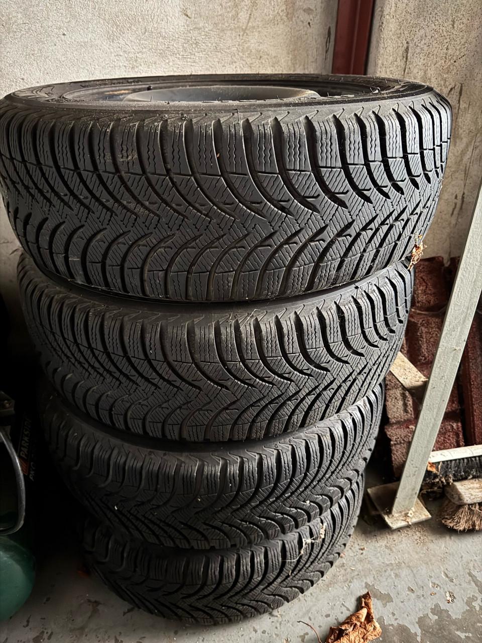 Velgen + michelin winterbanden 5x112