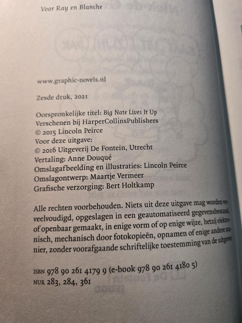 Deel 7 in de populaire serie Niek de Groot; gaat uit zijn dak,