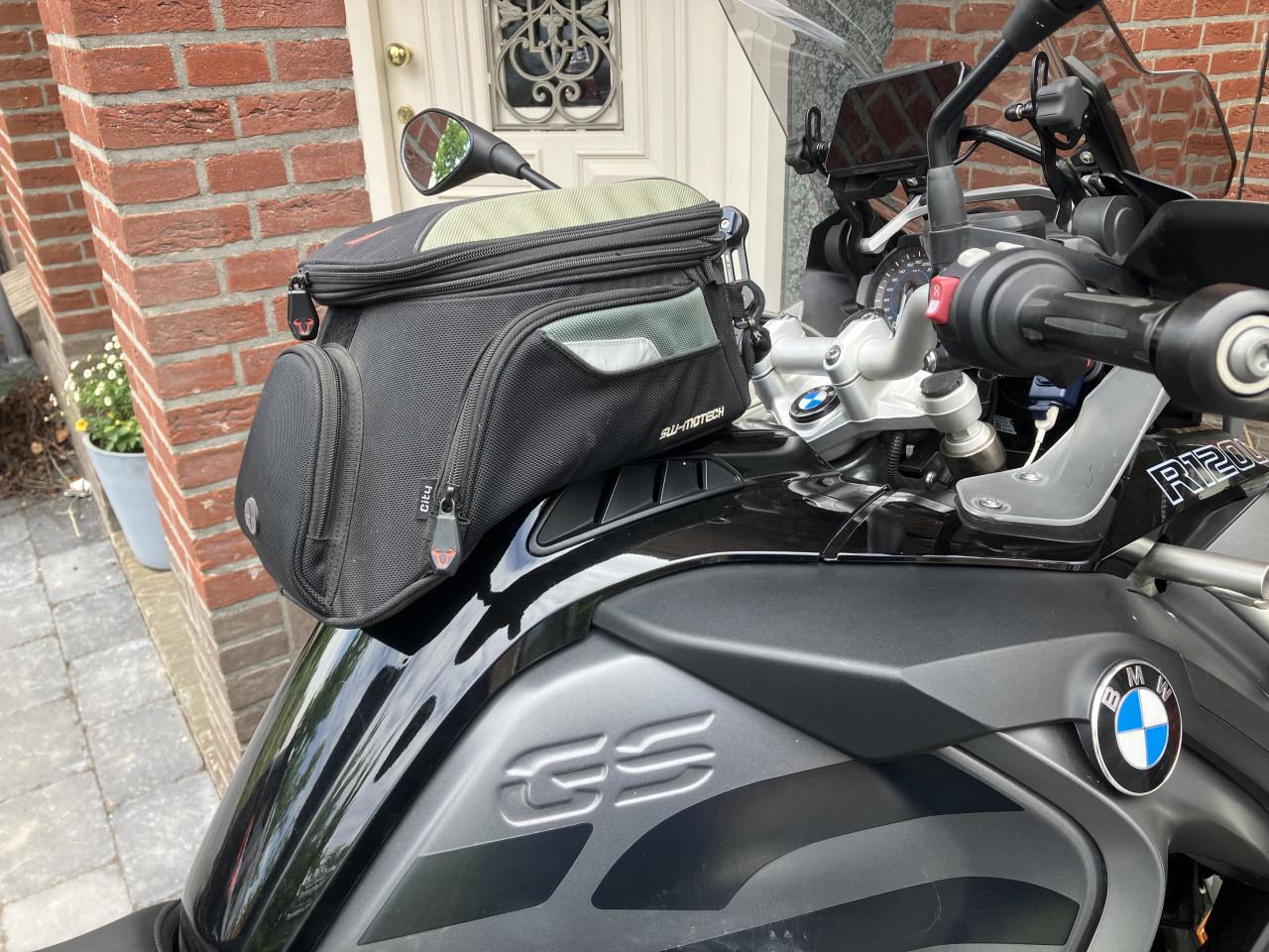 SW Motech City Evo tanktas bmw r1200gs adventure 2017 met tankring e.a.