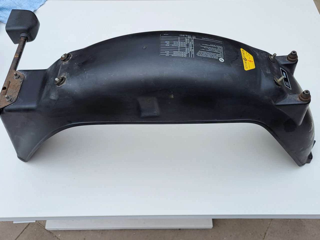 Achterspatbord BMW boxer motor