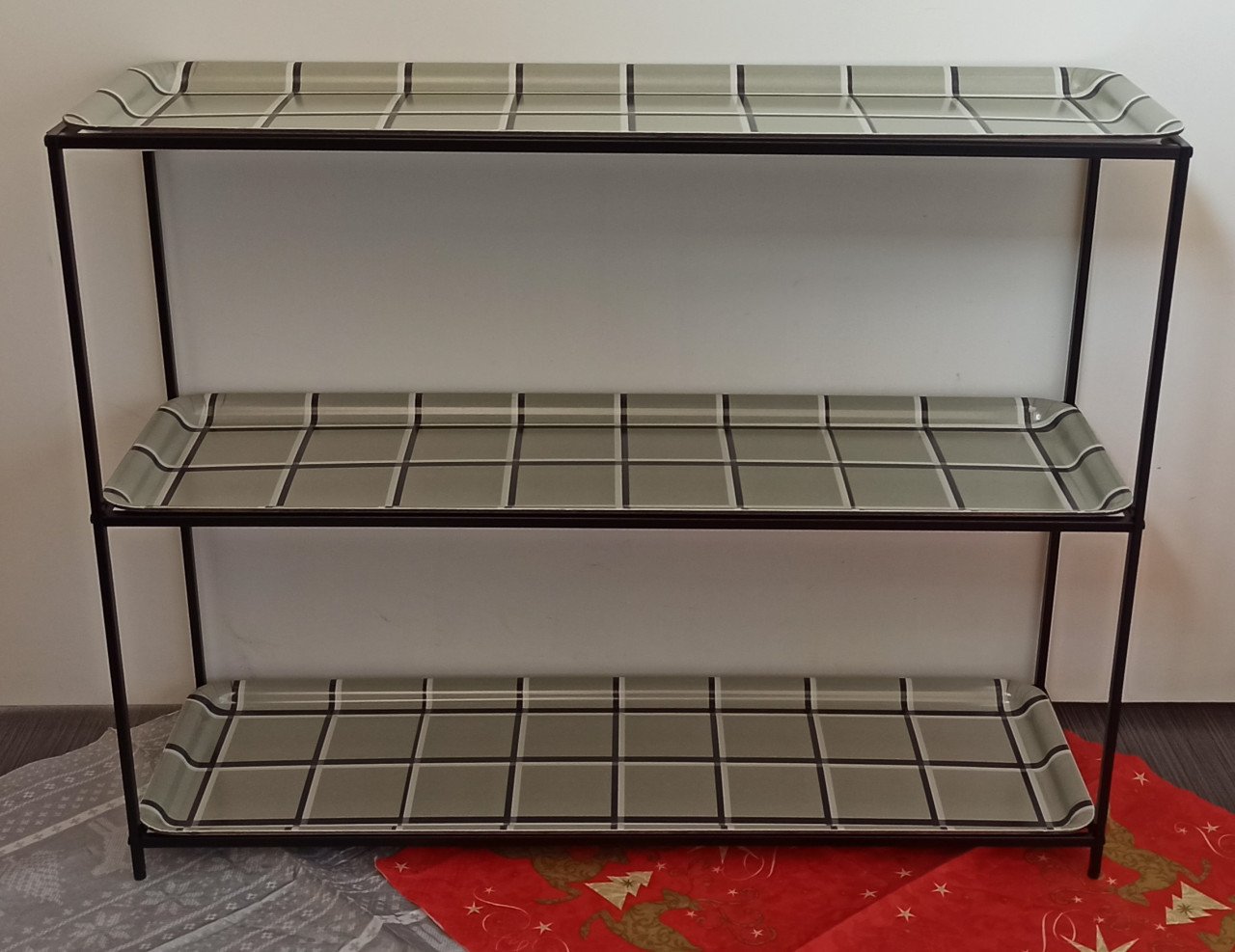 Ikea Sammanhang rek + 3 x dienblad Ypperlig 50 x 16 cm