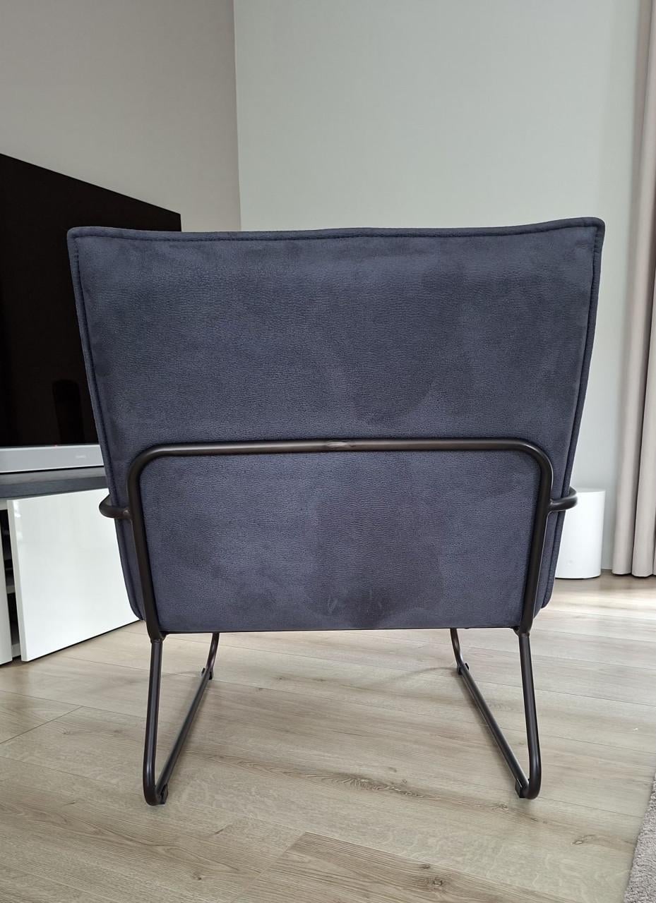 Eleonora fauteuil Delta Kleur blauw