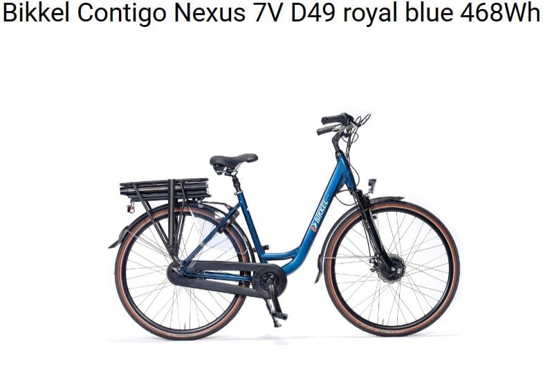 Nieuw voor superprijsje Bikkel Contigo E bike Nederlands Fabricaat