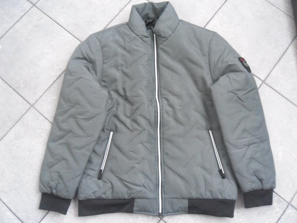 HEREN WINTERJAS BLAUW MAAT L + NIEUWE WINTERJAS 2 XL