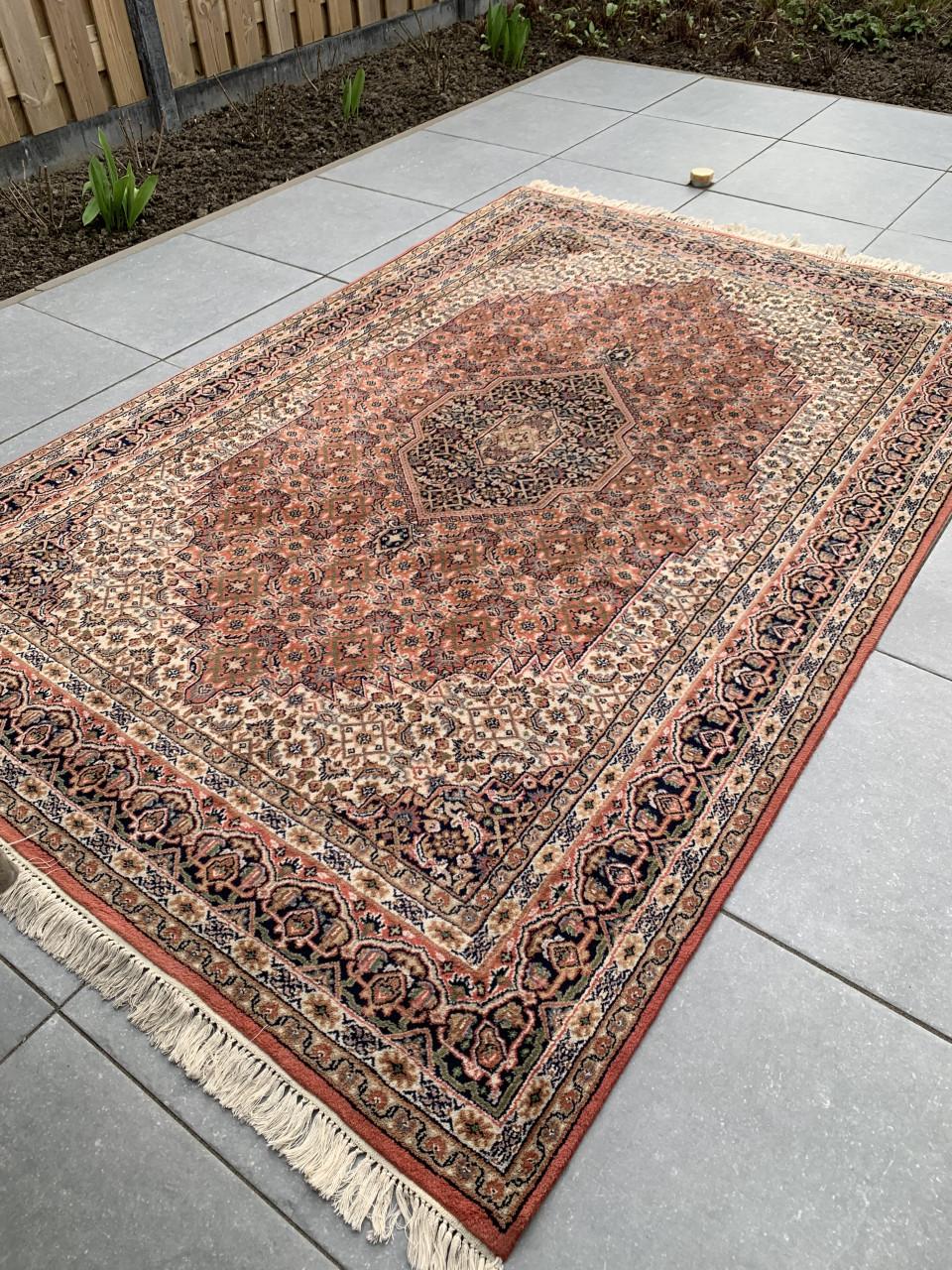 💖Prachtig Sfeervol Roze Handgeknoopt Vintage Vloerkleed 💖