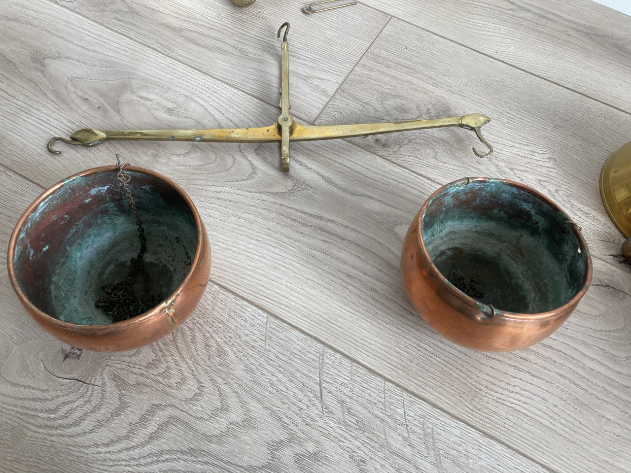 Vintage Verzameling koper en brons