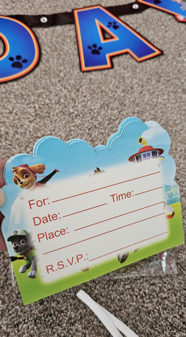Paw Patrol feestartikelen