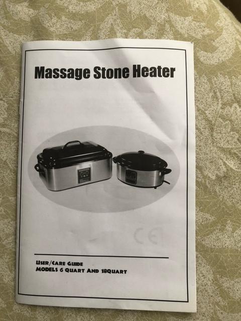 Hotstone pan met 50 stenen