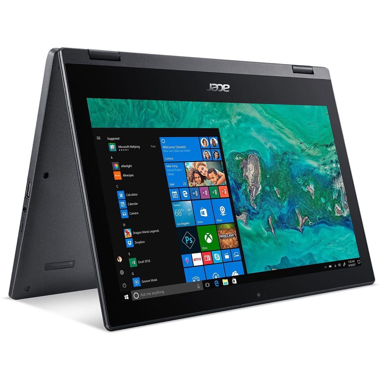 Acer Spin 1 convertible 2-in-1 N4020 128Gb SSD Windows 11 touchscreen 65€